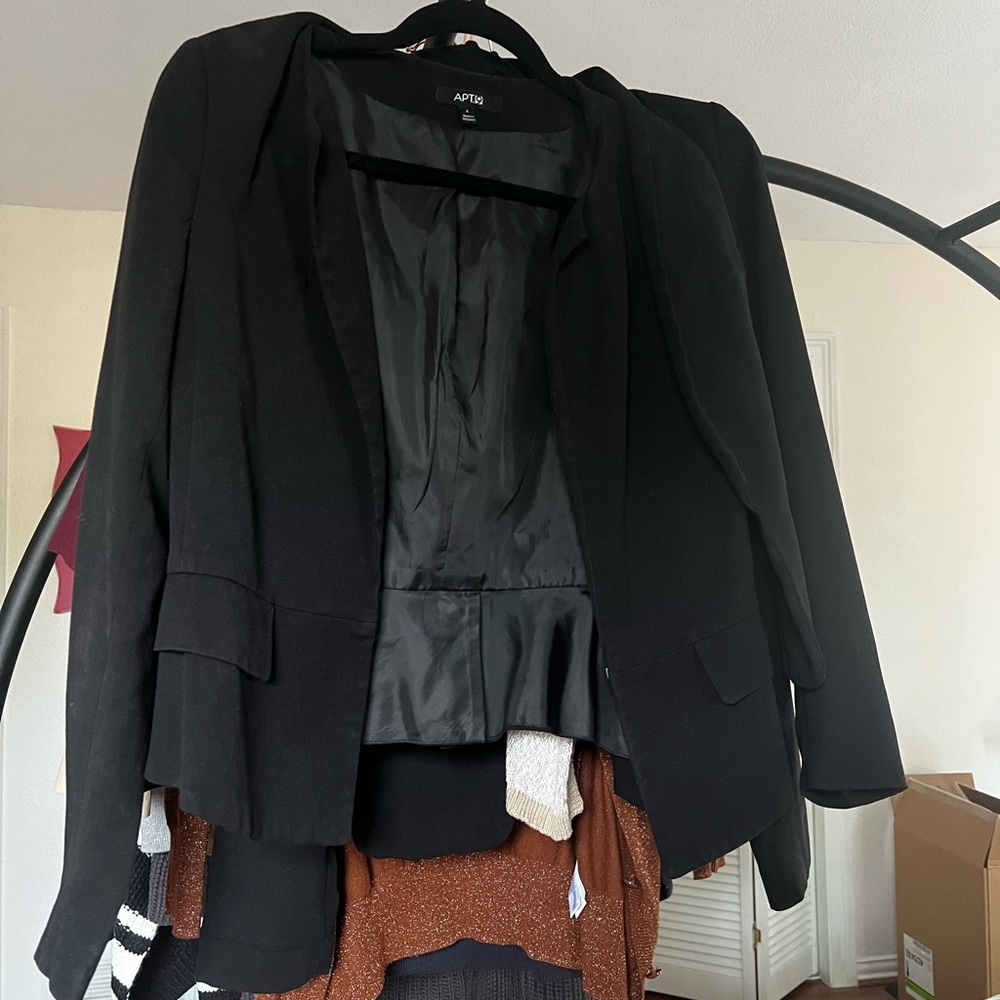 Black blazer